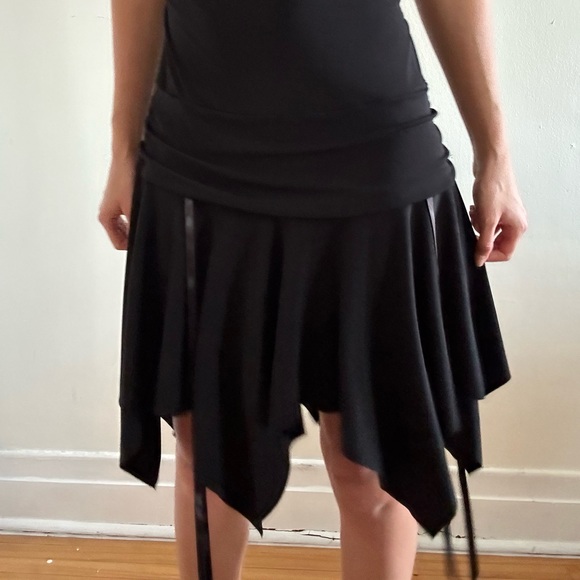 Y2K strapless dress with tassles - Picture 2 of 2